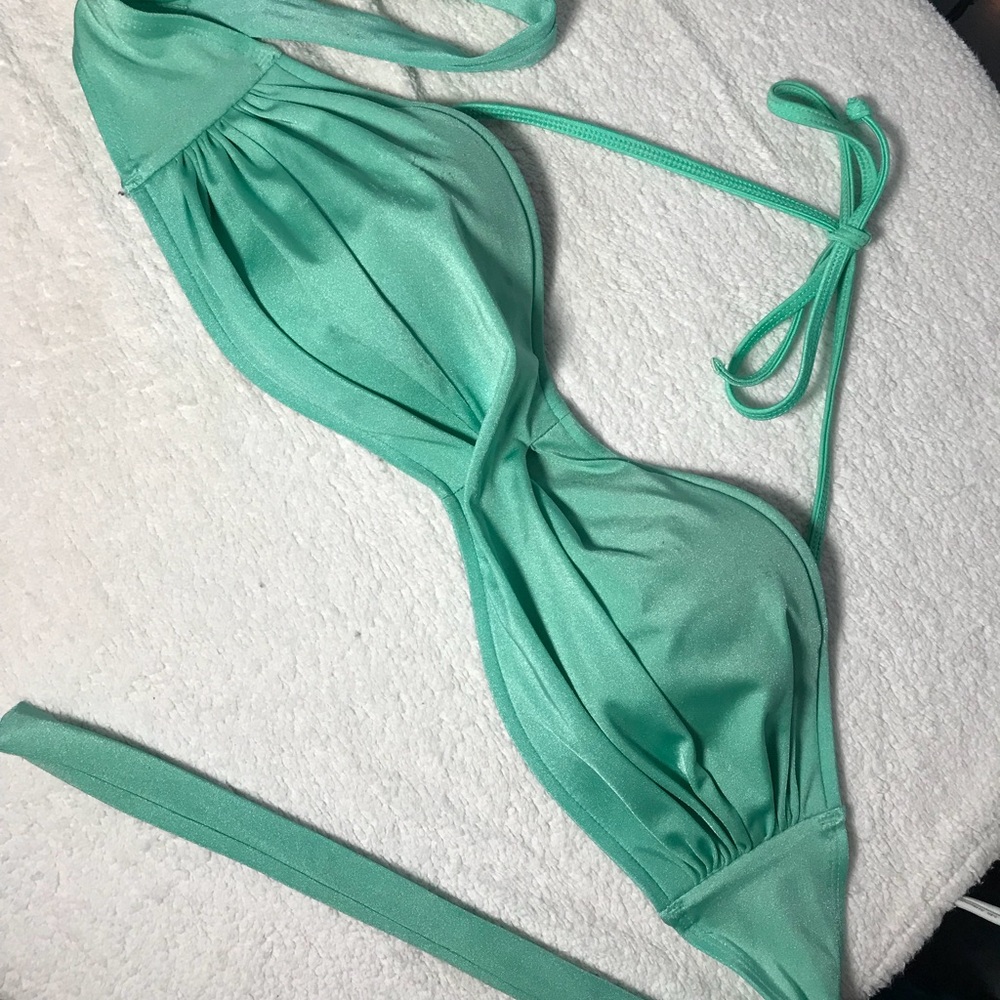 Teal Bikini top